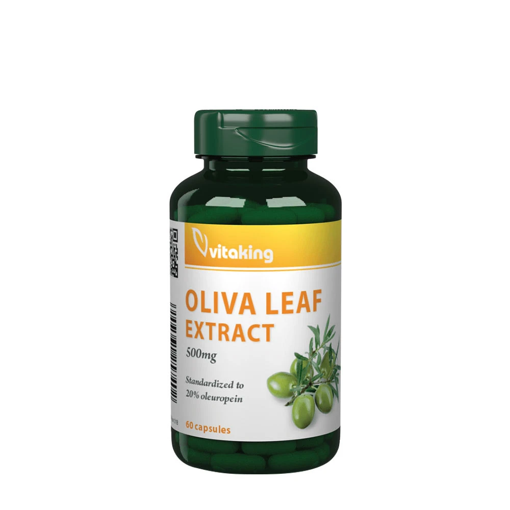 Vitaking - Olivenbladsekstrakt 500 mg (60 Kapsler)
