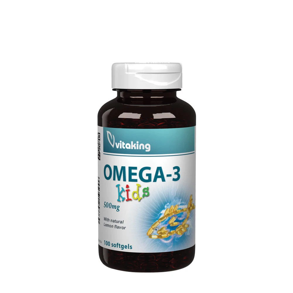 Vitaking - Omega-3 Kids 500 mg (100 Softgels)