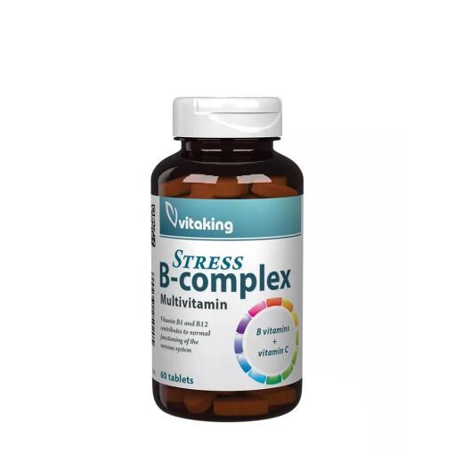 Vitaking - Stress B-Complex Multivitamin 60 tabletter