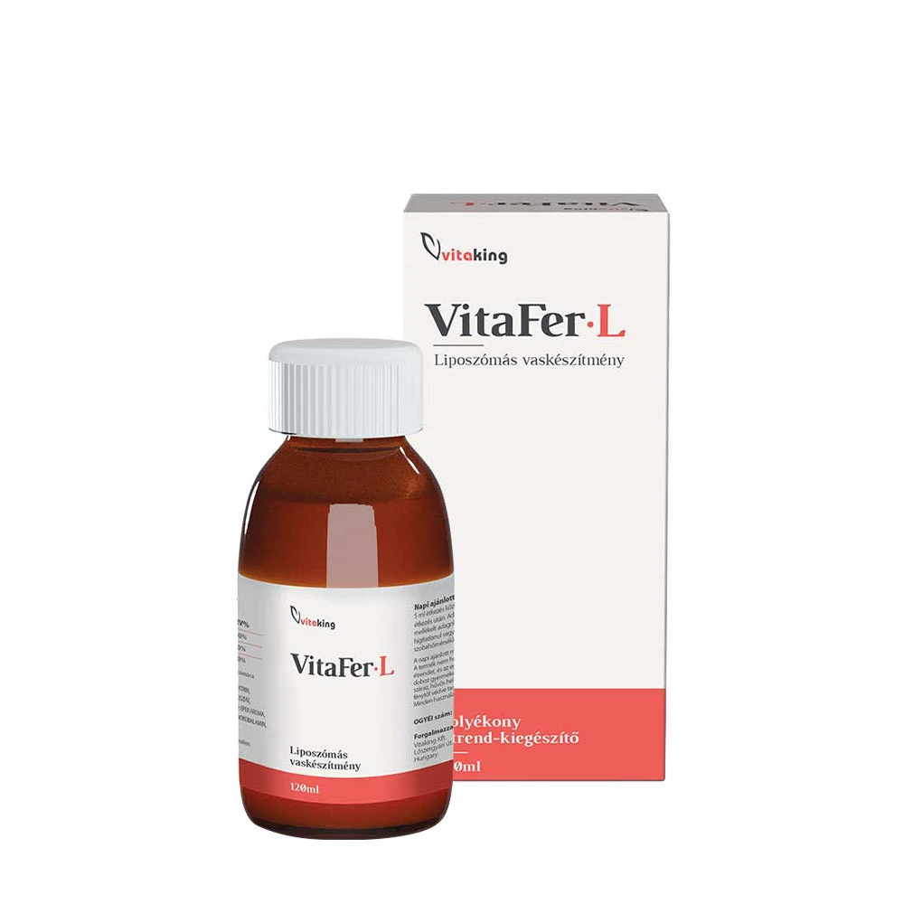 Vitaking - VitaFer-L Liposomalt Jernsupplement 120 ml
