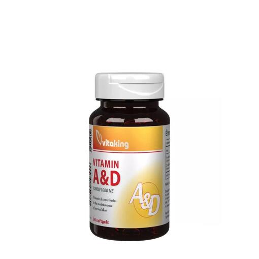 Vitaking - Vitamin A & D 10.000/1.000 IU (60 Softgels)