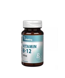 Vitaking - Vitamin B-12 500 mcg (100 kapsler)