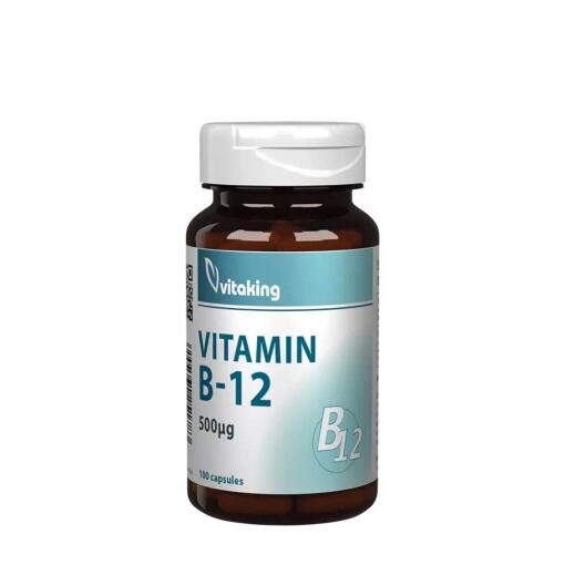 Vitaking - Vitamin B-12 500 mcg (100 kapsler)