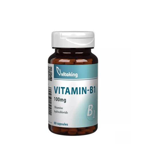 Vitaking - Vitamin-B1 100 mg (60 kapsler)
