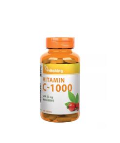 Vitaking - Vitamin C 1000 mg med Hyben (100 Tabletter)