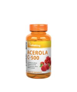 Vitaking - Vitamin C-500 Acerola Hindbær 40 Tyggetabletter