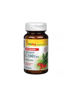 Vitaking - Vitamin C-500 med Hyben Time Release 100 Tabletter