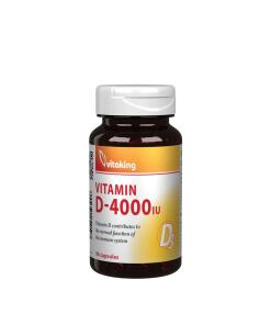 Vitaking - Vitamin D-4000 90 kapsler