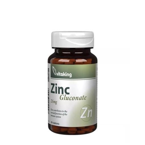 Vitaking - Zinkgluconat 25 mg (90 tabletter)