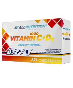 Vitamin C 1000 + D3 - 30 kapsler