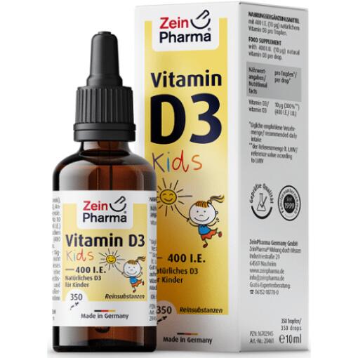 D-vitamin D3 Dråber til Børn