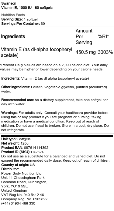 1000 IE - 60 bløde kapsler