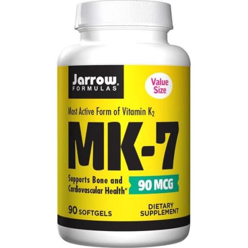 Vitamin K2 MK-7 - 90mcg - 90 bløde kapsler