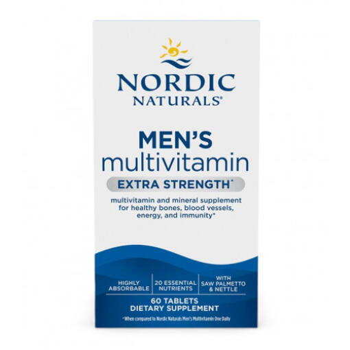 Mænds Multivitamin Ekstra Styrke - 60 tabletter