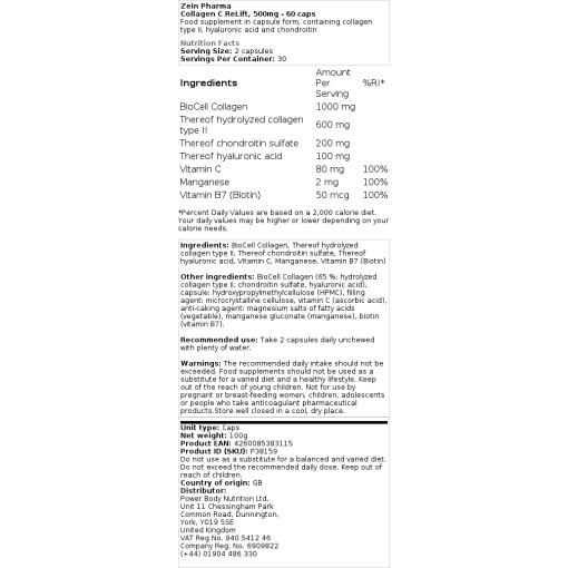 500mg - 60 kapsler
