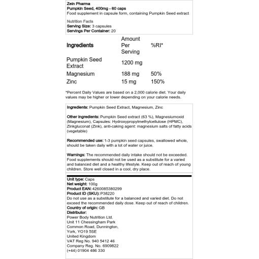 400 mg - 60 kapsler