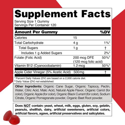 Goli Nutrition - Żelki z octem jabłkowym - obrazek 6