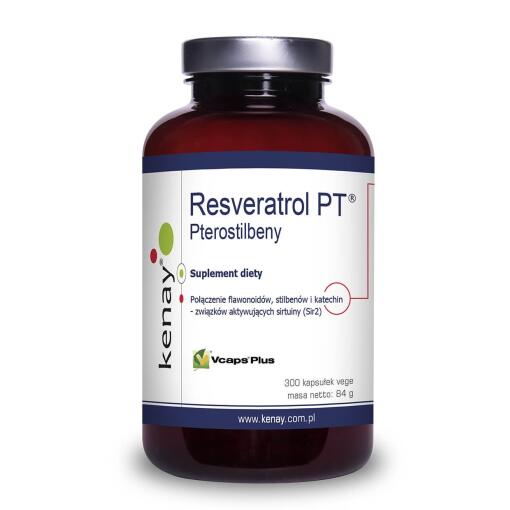 KENAY Resveratrol PTTM Pterostilbeny (300 caps)