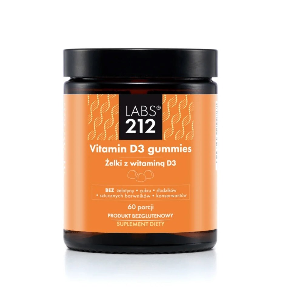 LABS212 Vitamin D3 - Vitamin D3 gummies (60 gummies)