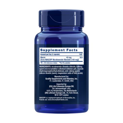 Life Extension - Formuła komórkowa NAD+ 100 mg - obrazek 2