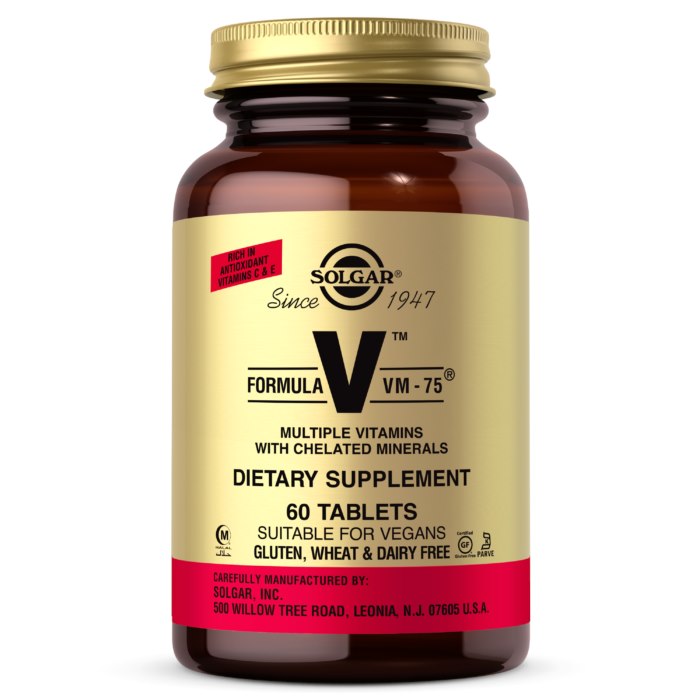 SOLGAR Formula VM-75 (60 tabs)