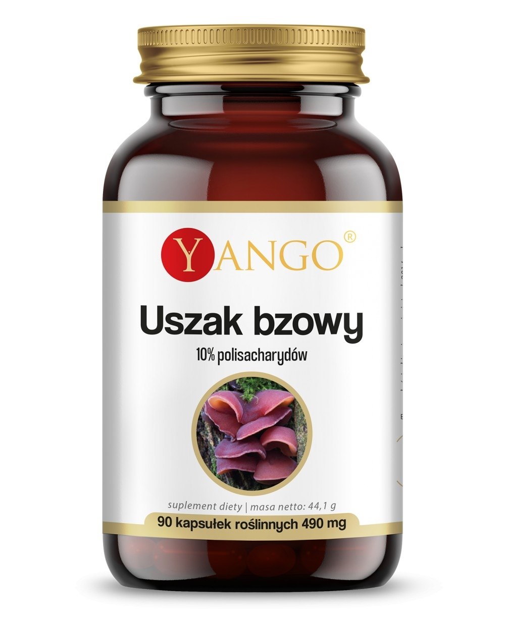 Yango - Uszak bzowy Auricularia auricula (90 kapsułek)