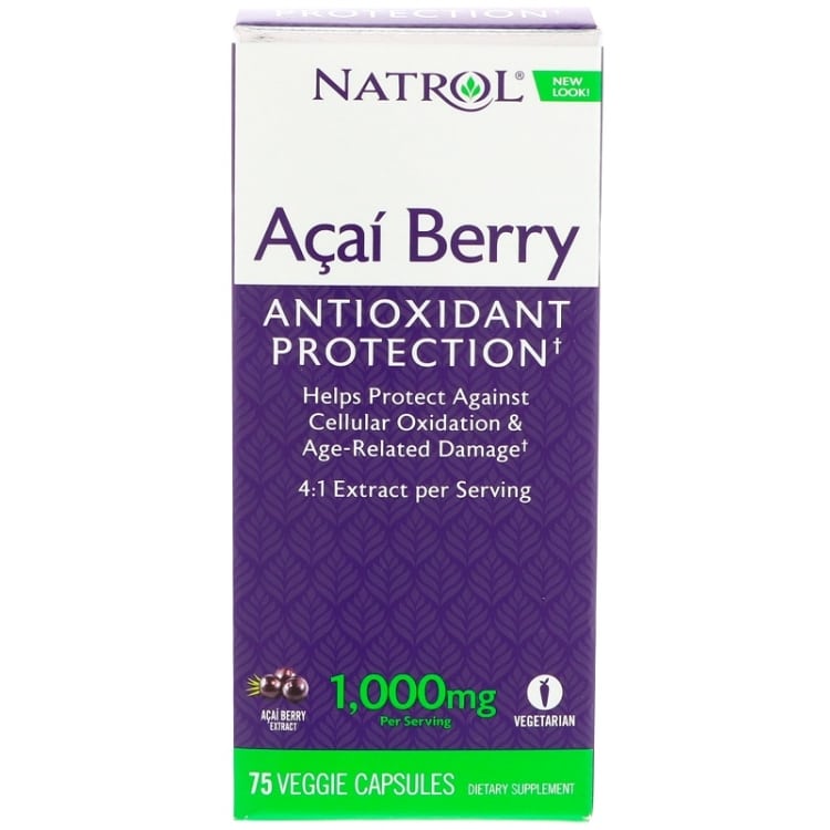 Acai Berry, 1000mg - 75 kapsułek