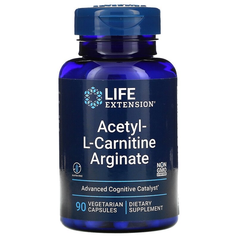 Acetyl-L-Carnitine Arginate - 90 vcaps