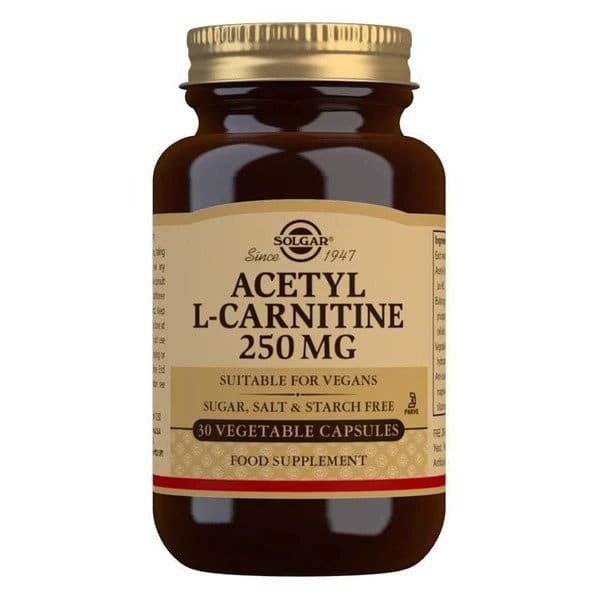 Acetylo-L-karnityna, 250 mg - 30 kapsułek