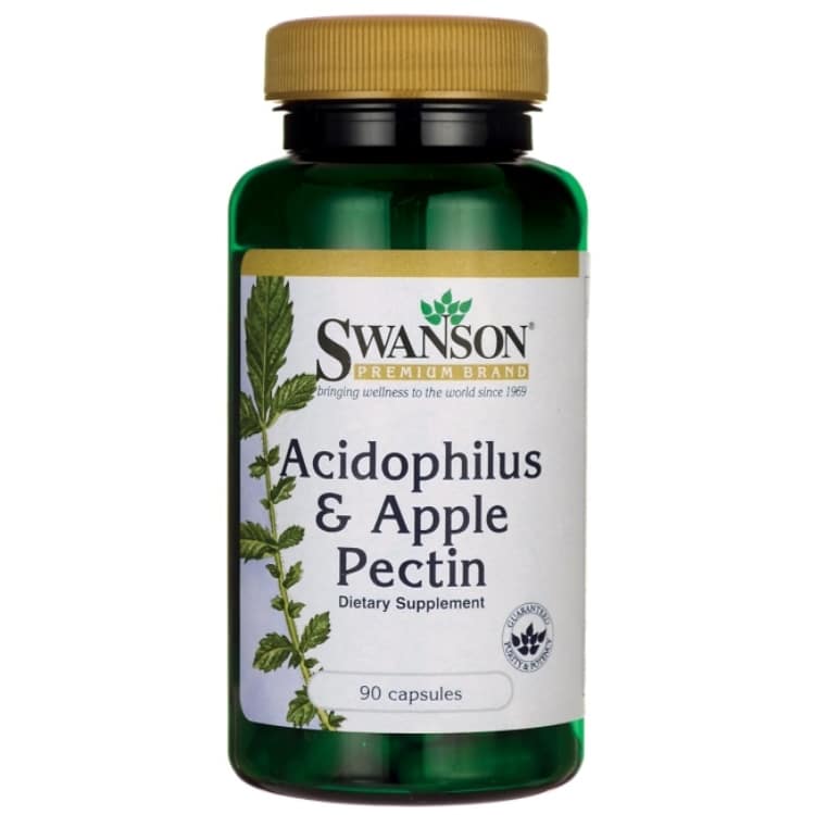 Acidophilus i pektyna jabłkowa - 90 kapsułek