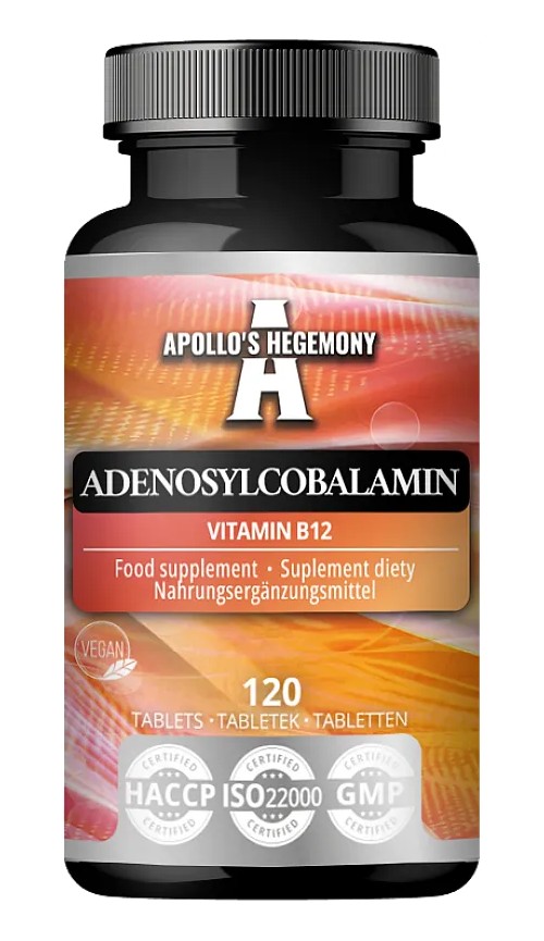 Adenosylcobalamin Vitamin B12 - 120 tablets