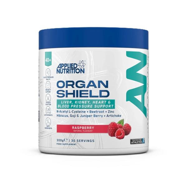 Applied Nutrition - Agewell 40+ Osłona Organów, Malina - 300g
