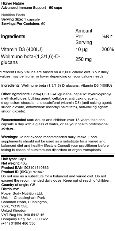 Zaawansowana Odporność - 60 Kapsułek - obrazek 2