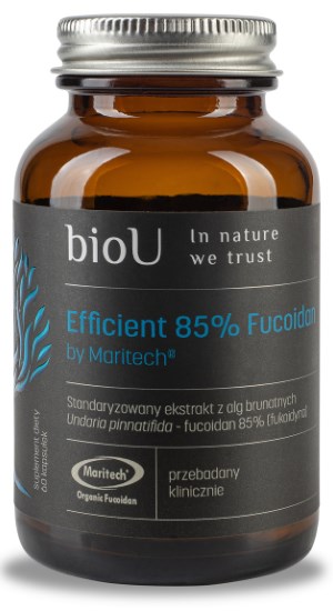 BioU - Efektywny Fucoidan 85% od Maritech (60 kapsułek)