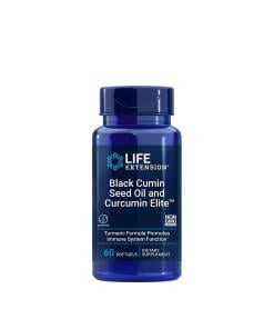 Olej z Nasion Czarnuszki i Curcumin Elite Ekstrakt Kurcumy - 60 kaps
