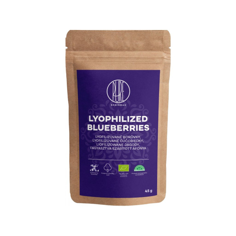 BrainMax - Lyophilized Blueberries Organic