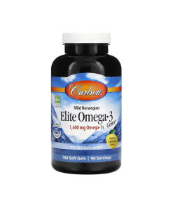 Carlson Labs Elite Omega-3 Gems 1600mg 180 żelowych kapsułek
