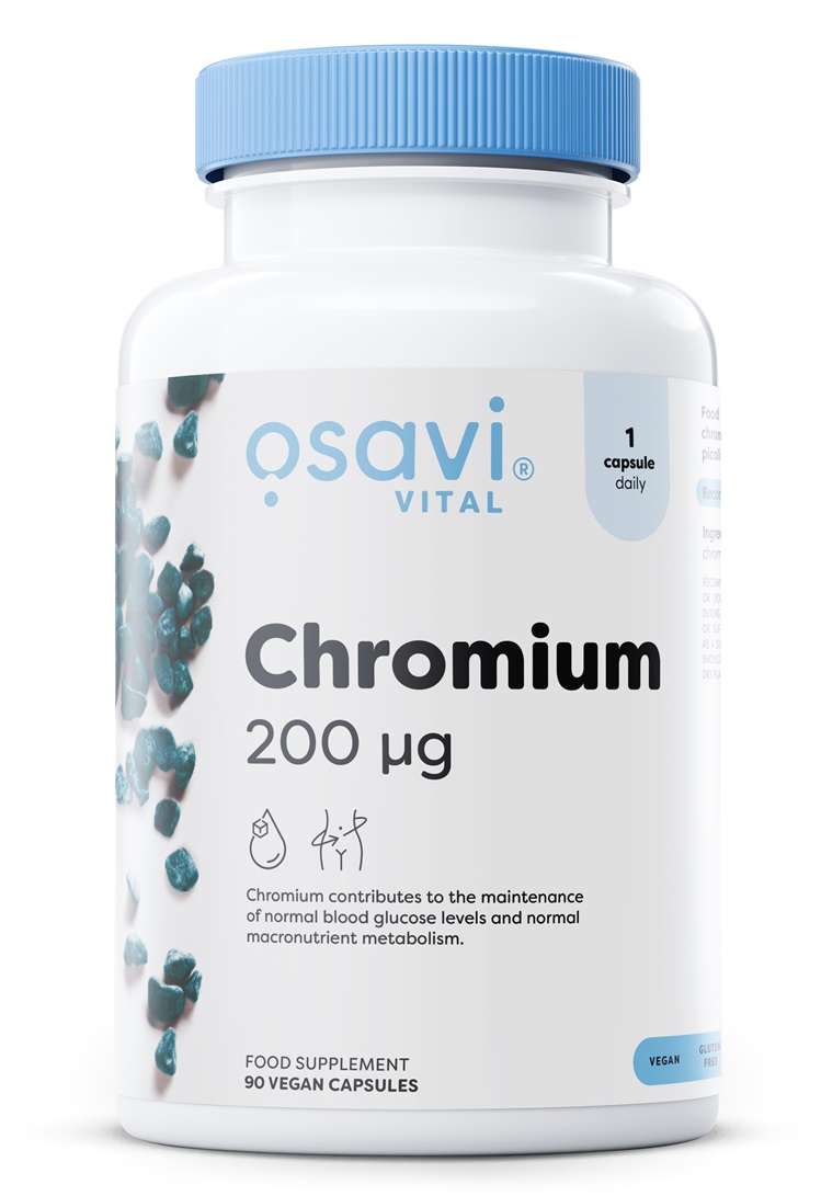 Chromium, 200 mcg - 90 veganske kapsler