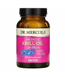 DR. MERCOLA Olej z kryla antarktycznego dla kobiet (90 kapsułek)