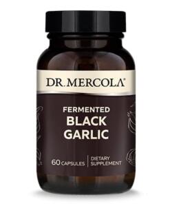 DR. MERCOLA Czarny Czosnek Fermentowany (60 kapsułek)