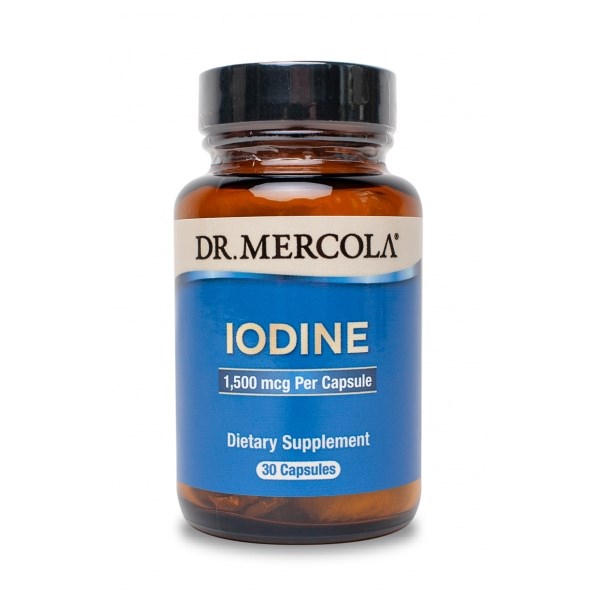 Dr. Mercola - Jod 1,5 mg (30 kapsułek)