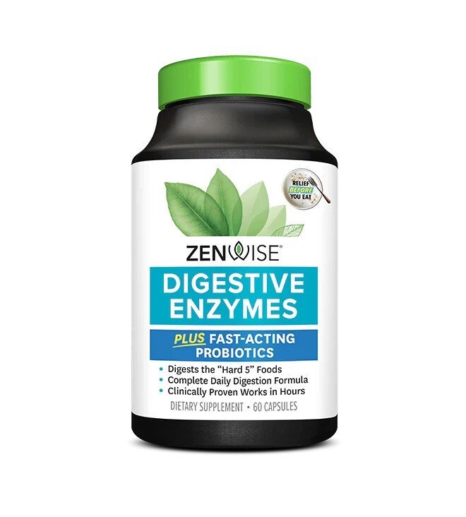 Enzymy trawienne - 60 kapsułek