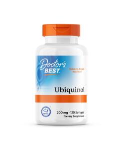 Doctor's Best Ubikwinol z Kaneka 200mg 120 kapsułek żelowych