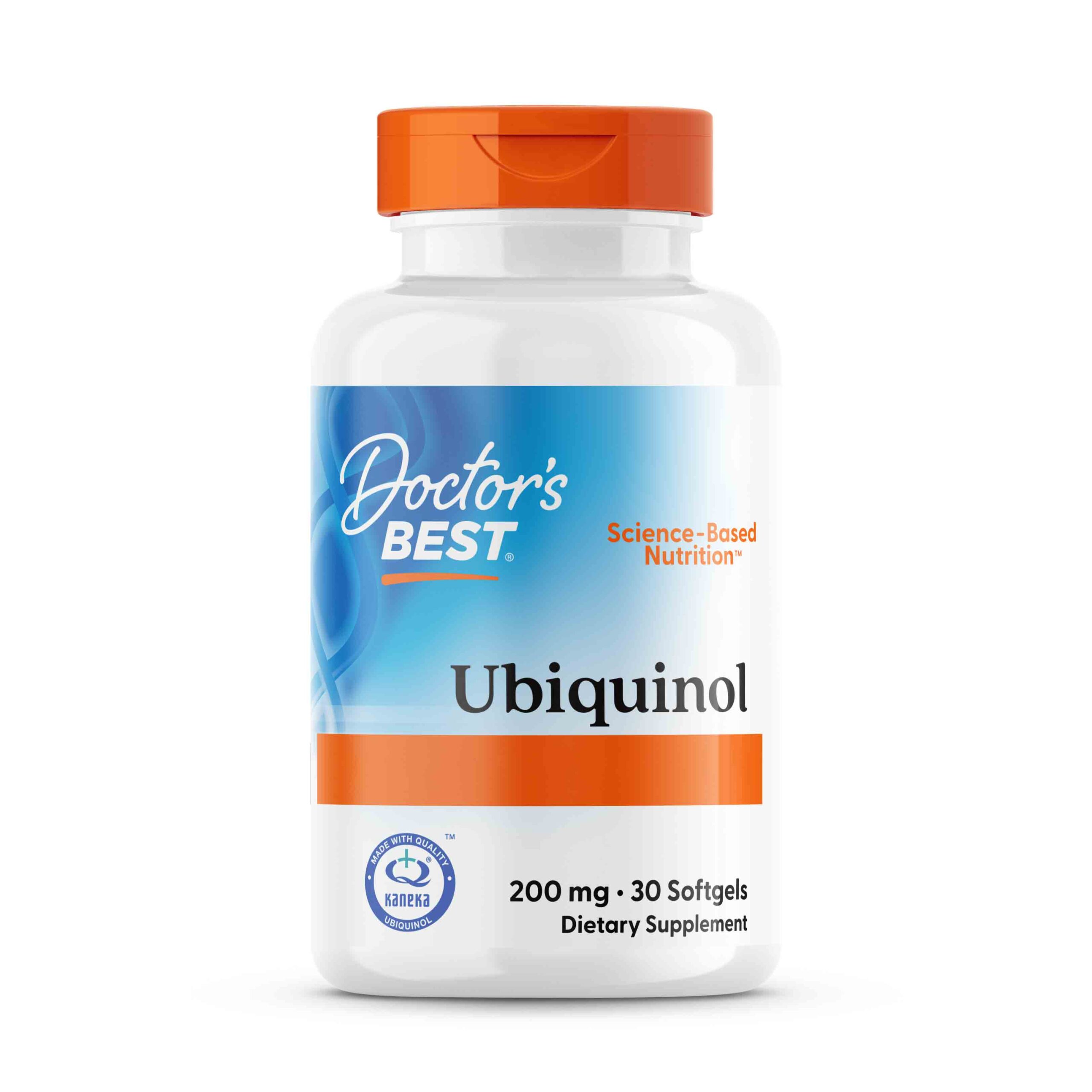 Doctor's Best - Ubichinol z Kaneka 200 mg, 30 miękkich kapsułek - obrazek 2