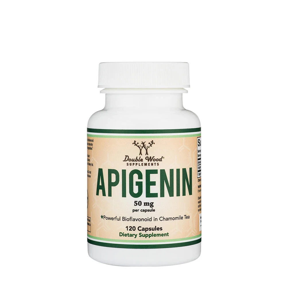 Double Wood Supplements Apigenin (120 Capsules)