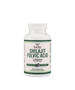 Double Wood Supplements Shilajit Resin (120 kapsułek)