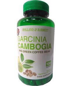 Garcinia cambogia i ziarna zielonej kawy - 100 kapsułek