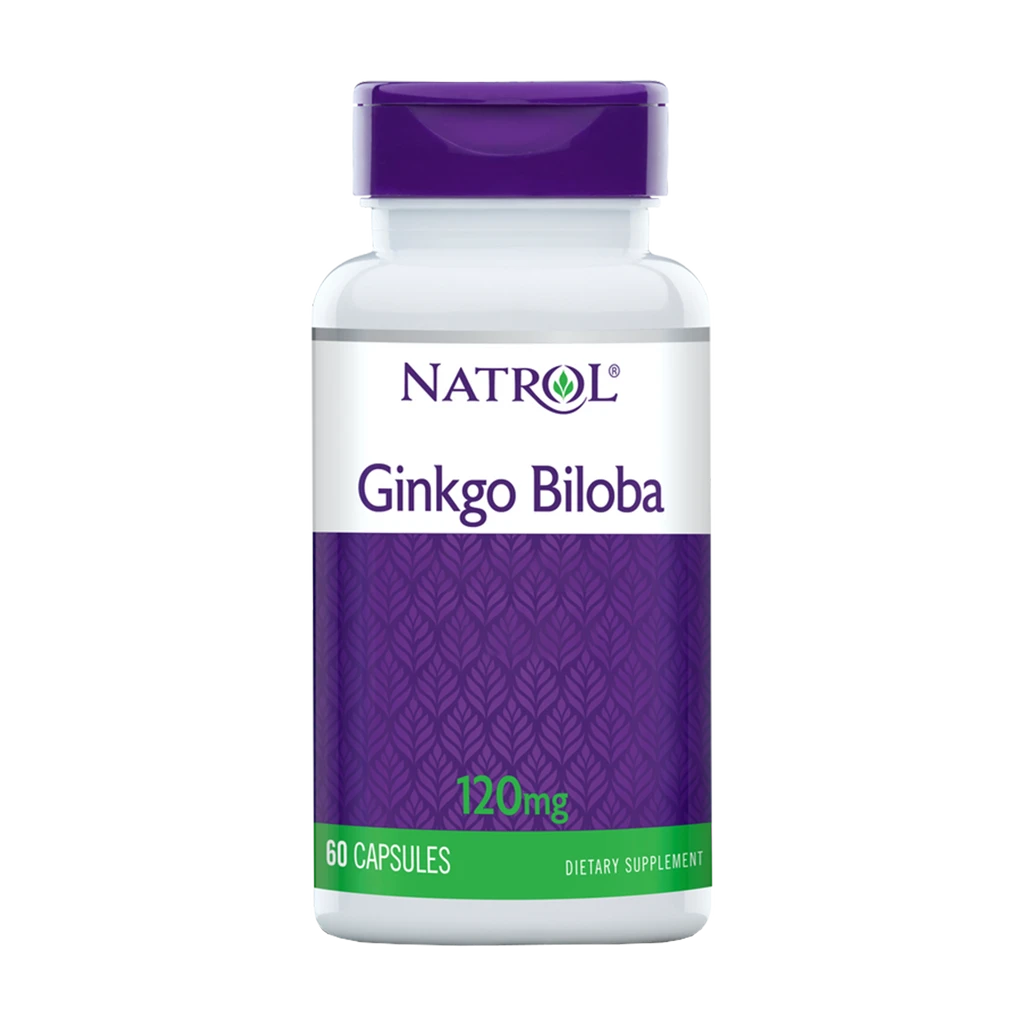 Ginkgo Biloba, 120 mg - 60 kapsułek