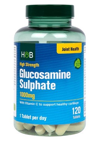Holland & Barrett - Glucosamin Sulfat, 1000 mg - 120 tabletter