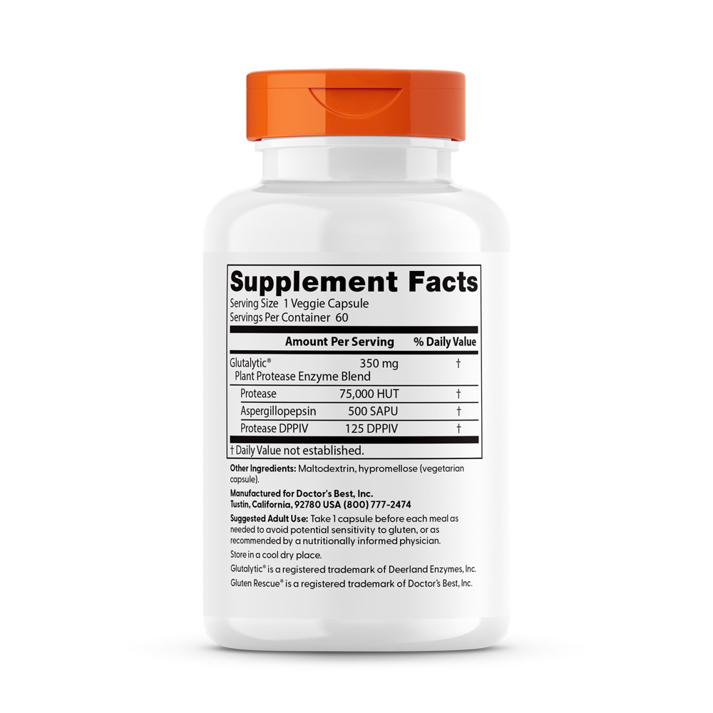 Ratunek dla Glutenu z Glutalytic - 60 kapsułek - obrazek 3